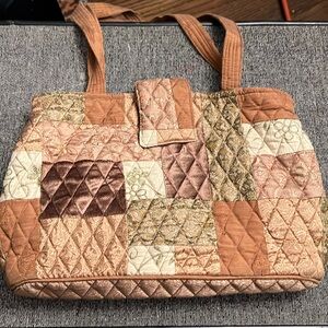 Victorian Heart Quilt Patchwork Shoulder Bag